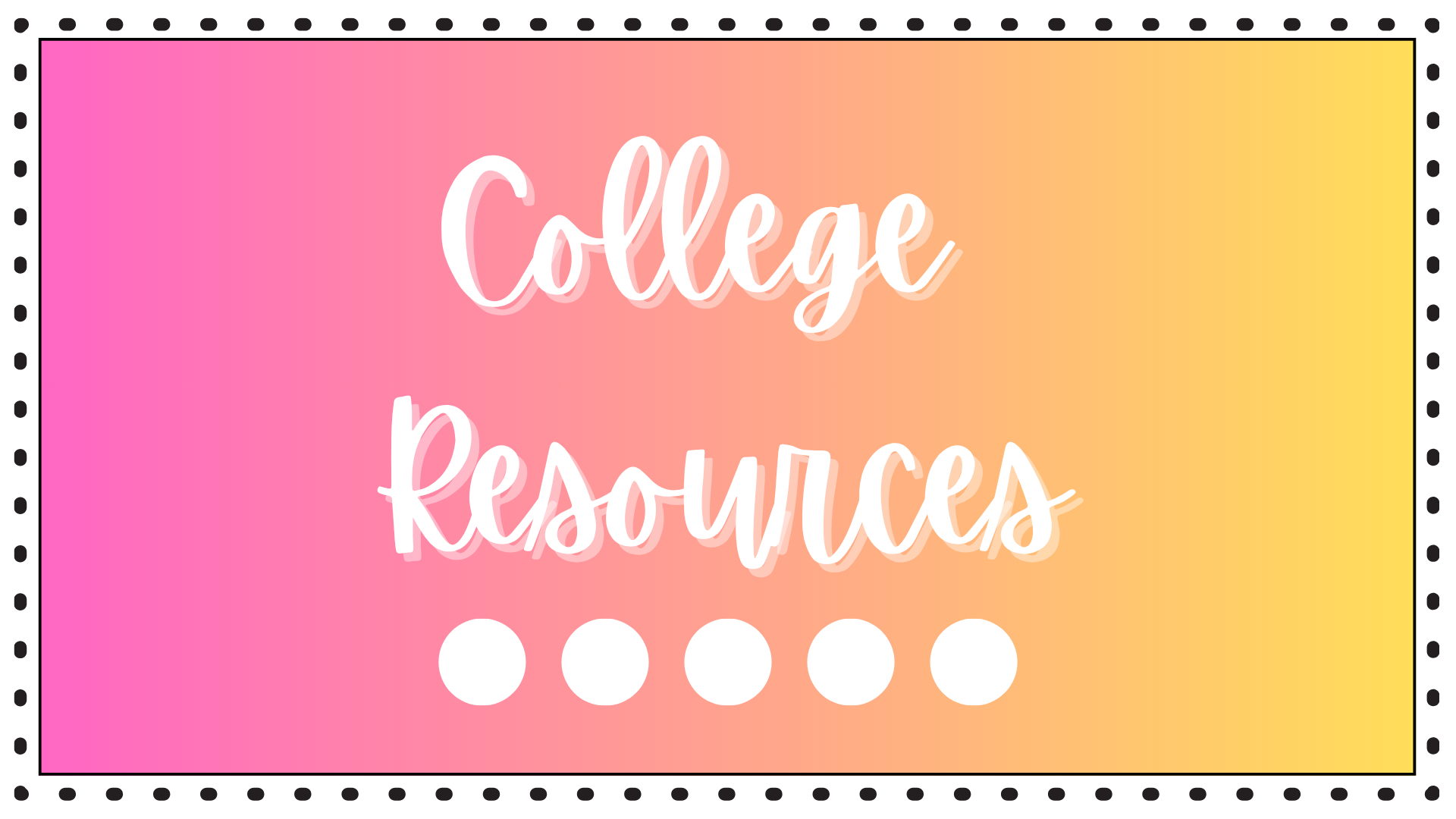 college resources